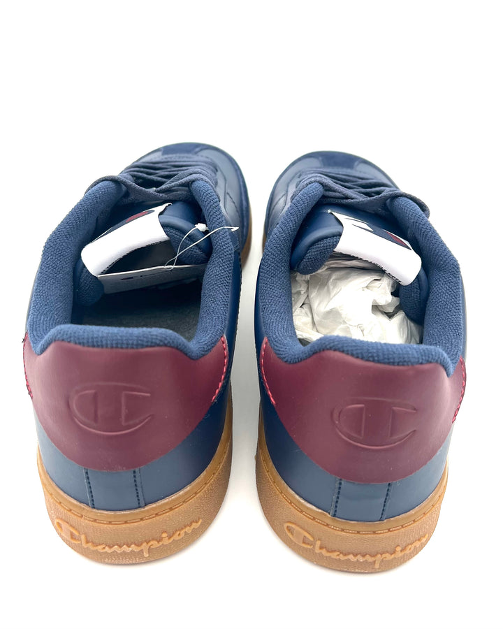 MENS Navy Blue and Maroon Sneakers - Size 11