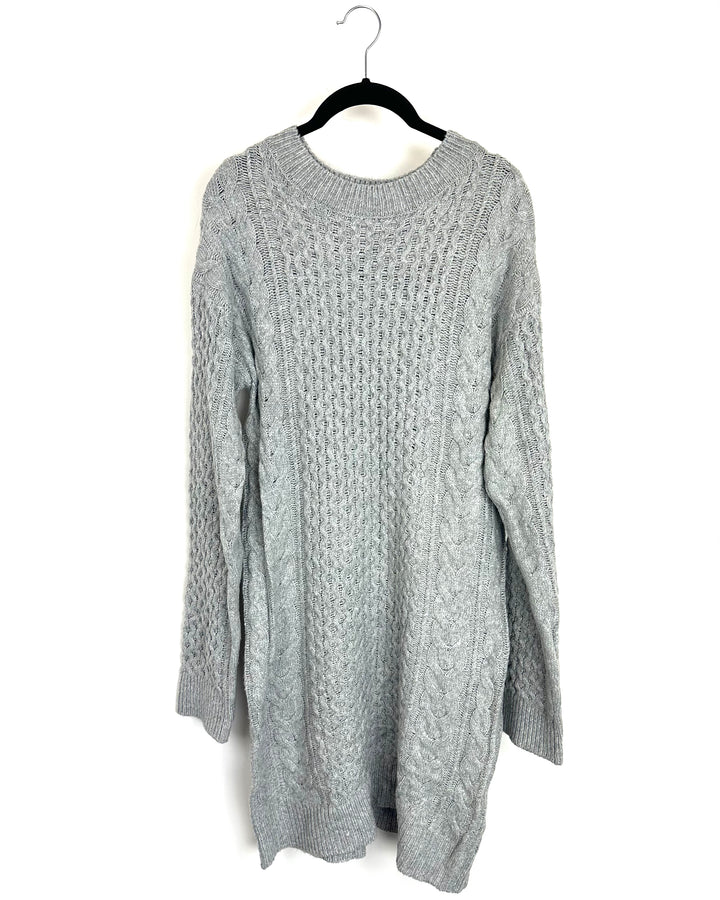 Gray Sweater Dress - Size 4/6