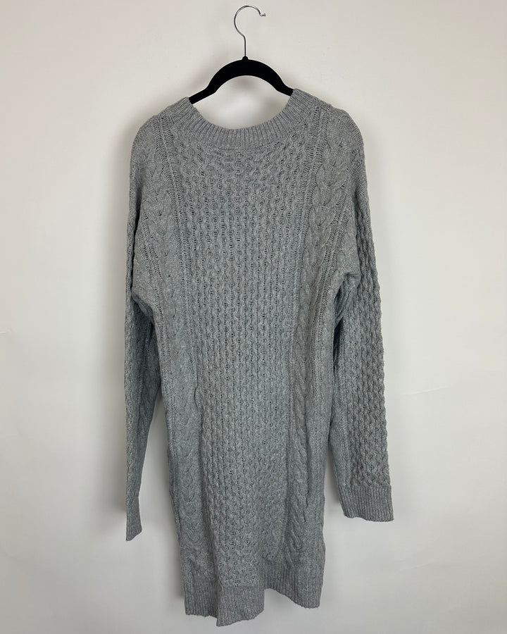 Gray Sweater Dress - Size 4/6