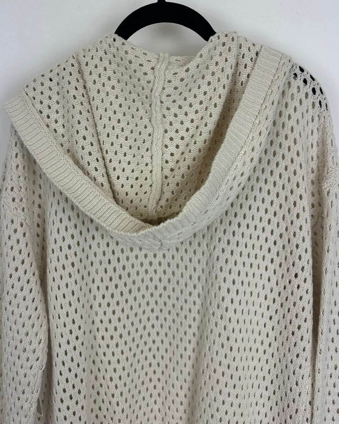Crochet Hooded Robe - Size 6/8