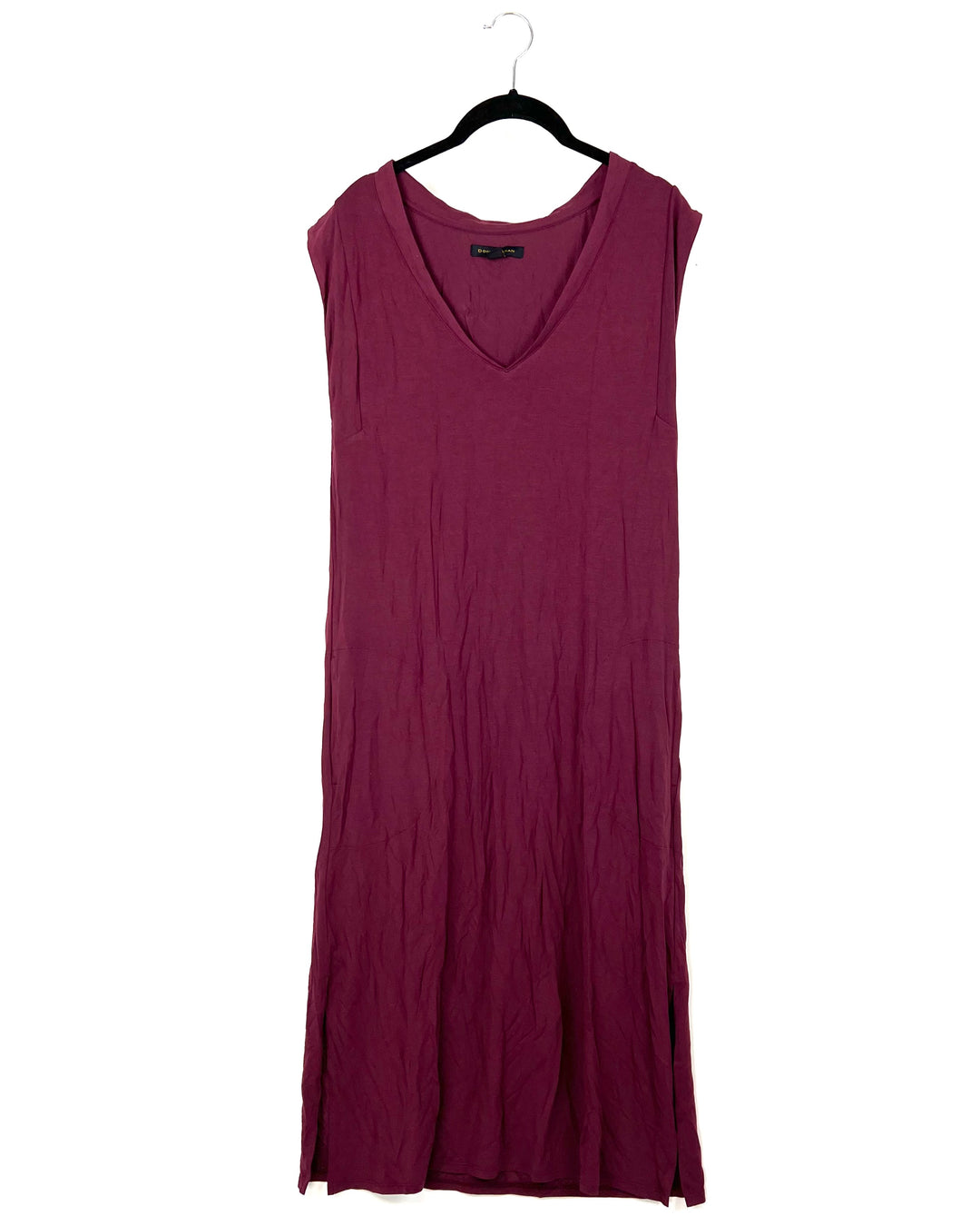 Maroon Nightgown With Pockets - Size 4/6