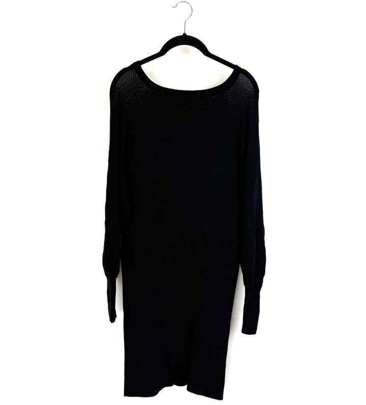 Black Long Sleeve Dress - Size 8/10