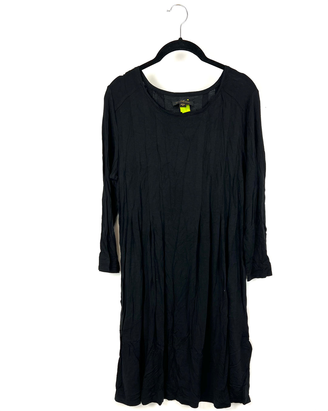 Black Long Sleeve Nightgown - Small