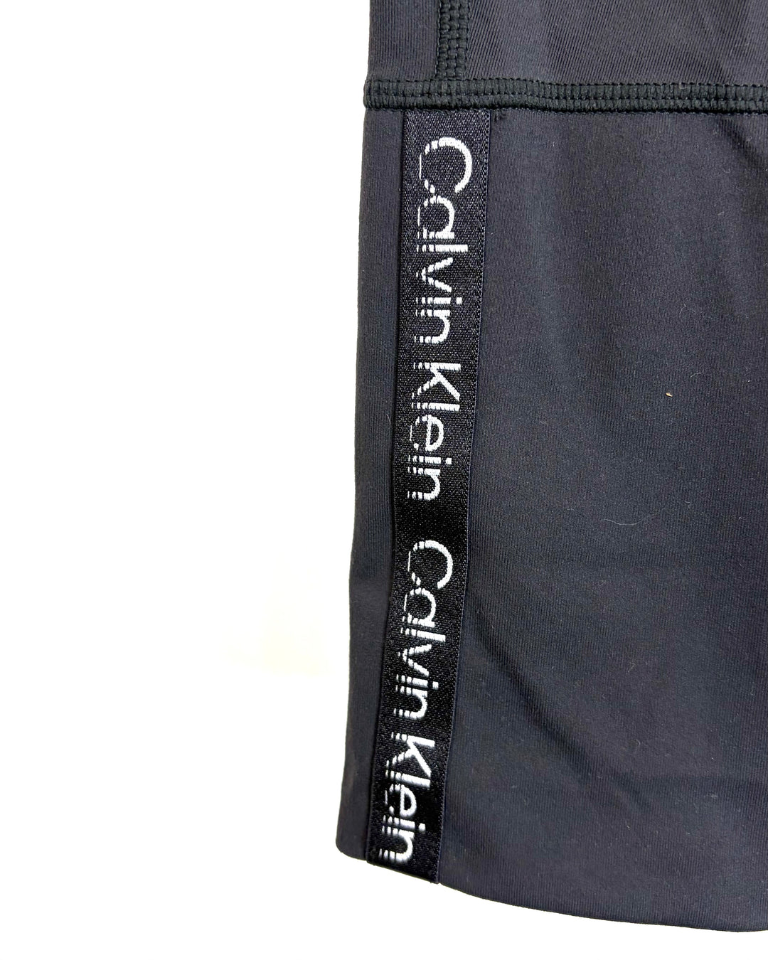 Black Leggings With Logo Waistband - Size 2/4