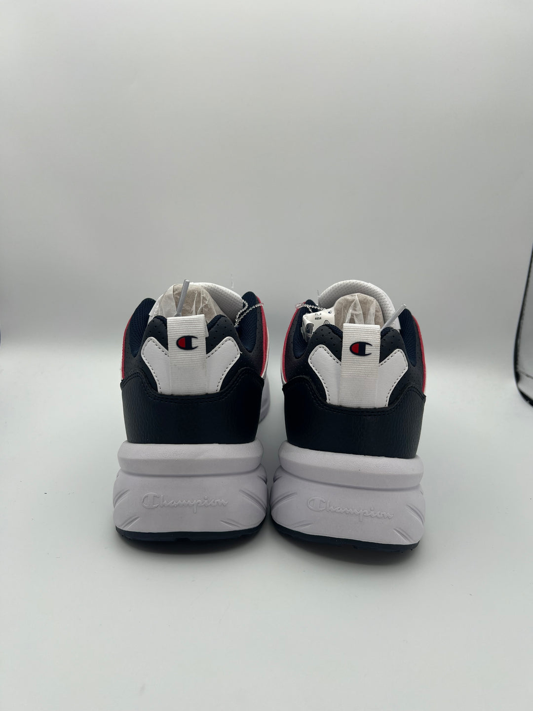 MENS Navy, Red, and White Sneakers - Size 11