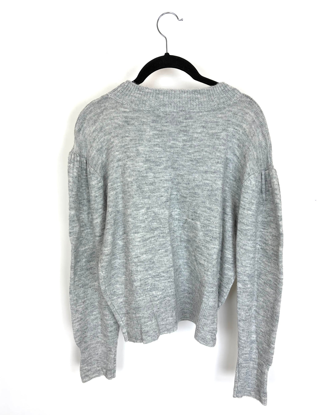 Grey Long-Sleeve Sweater - Size 4/6