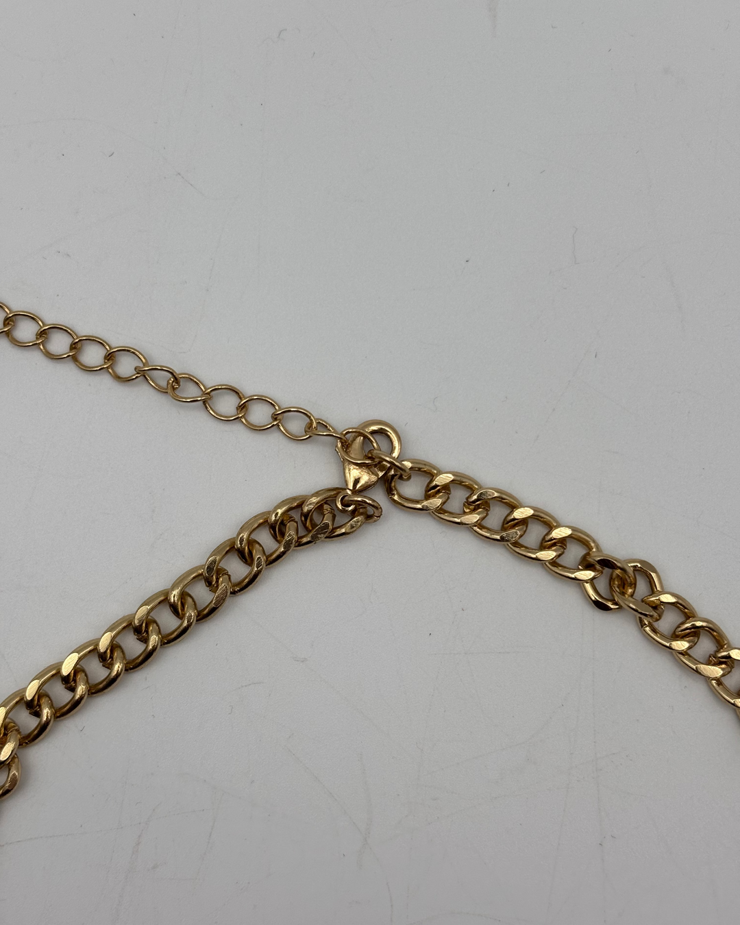 Gold Blue and Green Statement Necklace