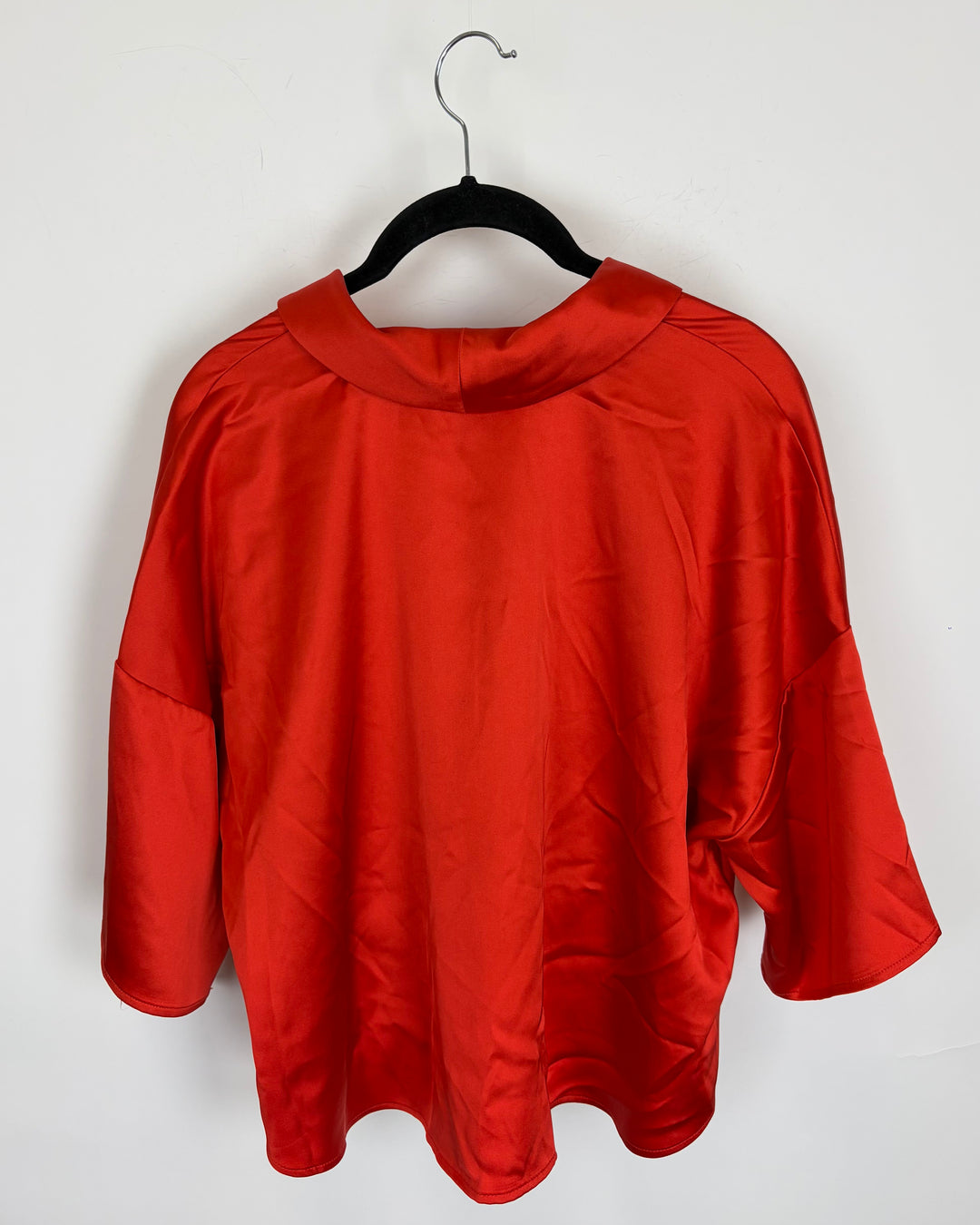 Bright Orange Short Sleeve Shirt - Size 6/8