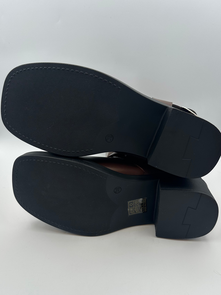 Cider Brown Boots - Size 8