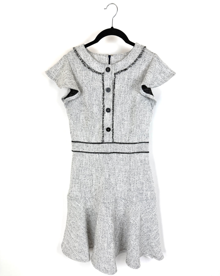 Light Grey Knit Dress - Small