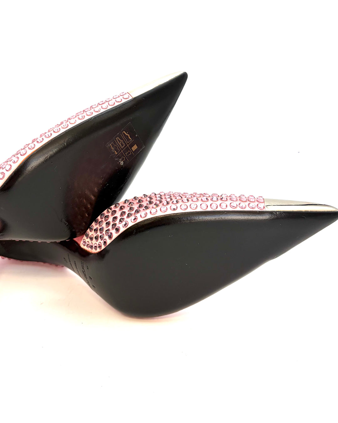 Pink Allover Gem Stud Pumps - Size 39 and 40