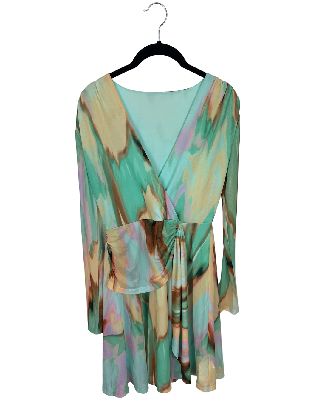 Multicolor Draped Dress - Size 2/4