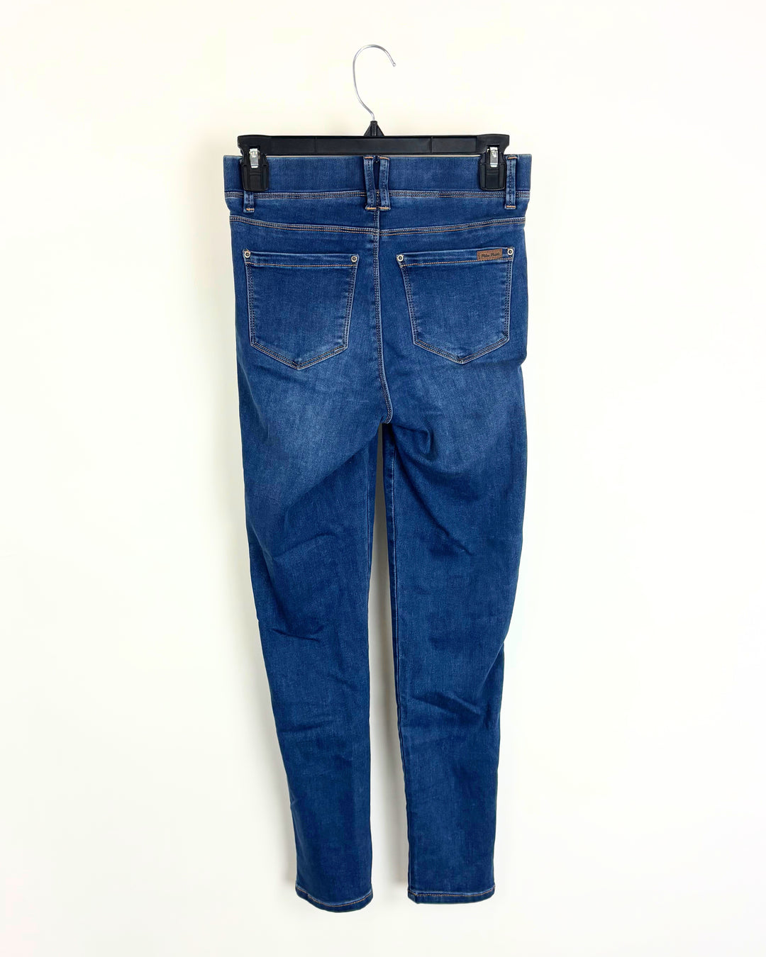 High Rise Dark Marble Blue Jeggings - Size 0/2