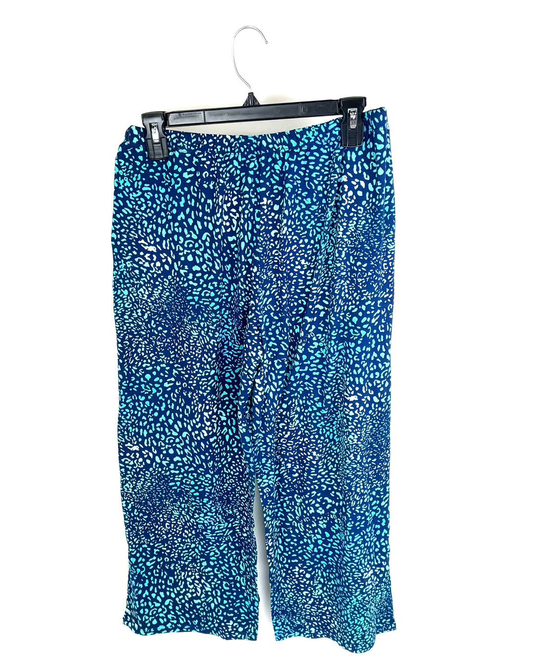Blue Animal Print Lounge Pants - Size 4-6