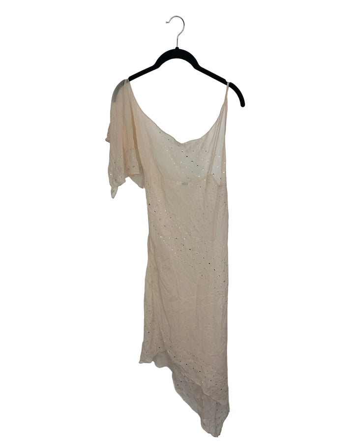 Sheer Gemstone Dress- Size 2/4