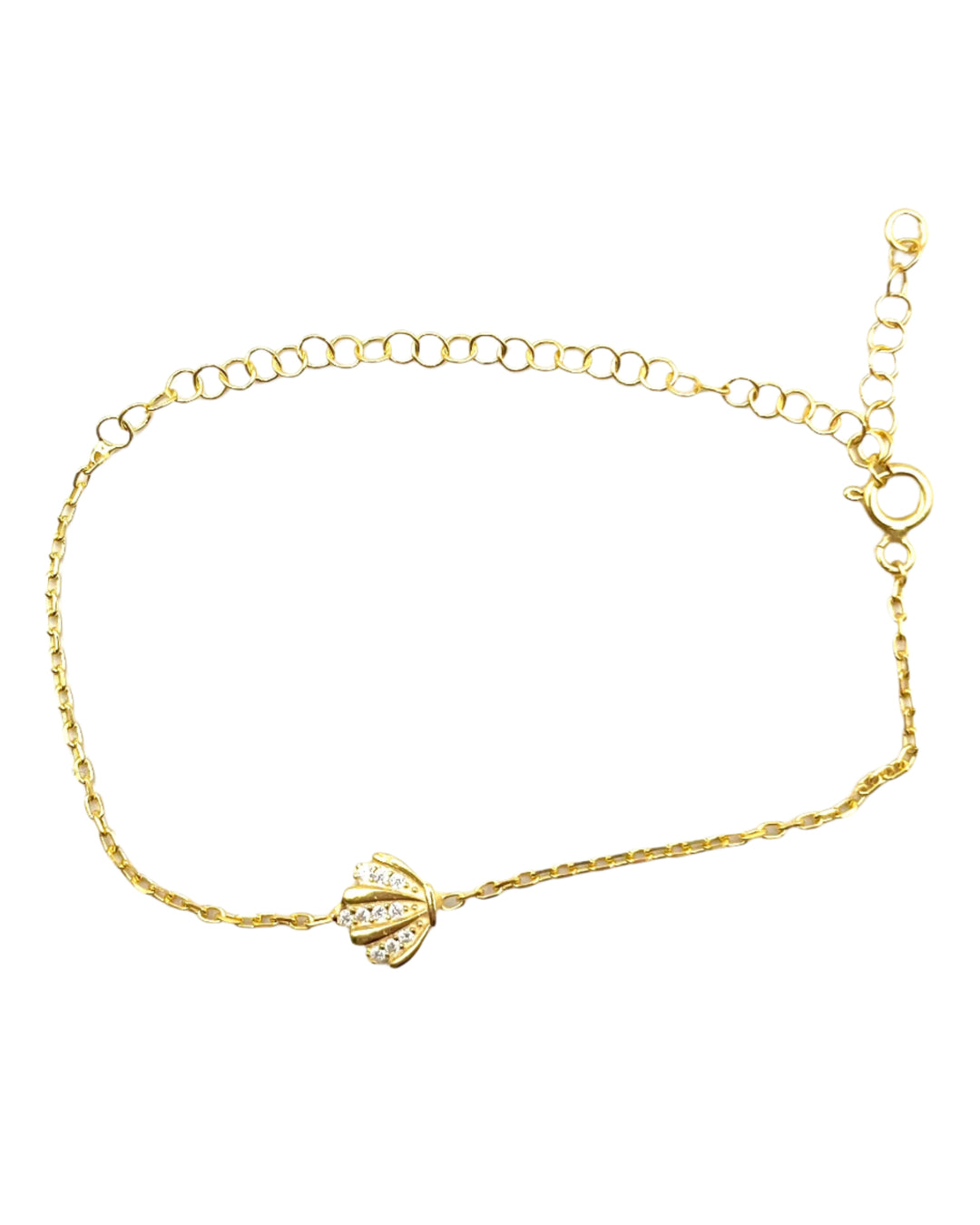 Gold Shell Bracelet