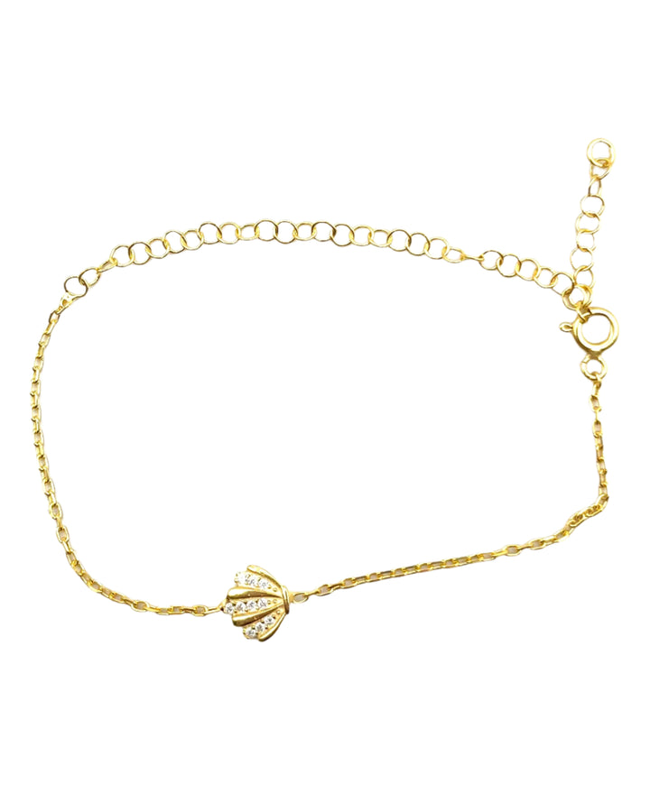 Gold Shell Bracelet