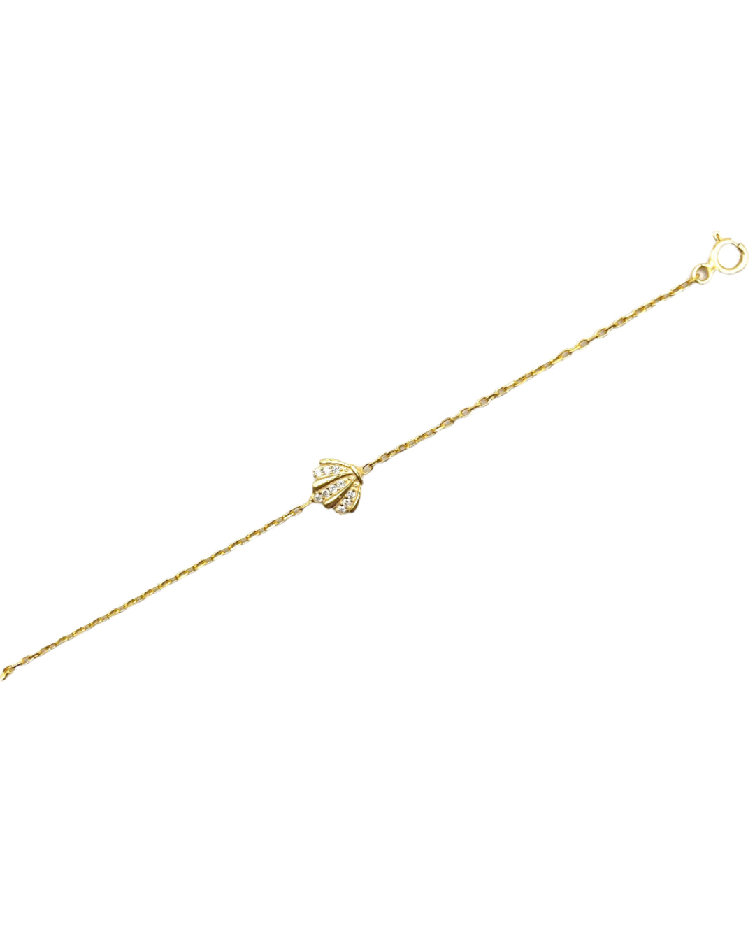 Gold Shell Bracelet