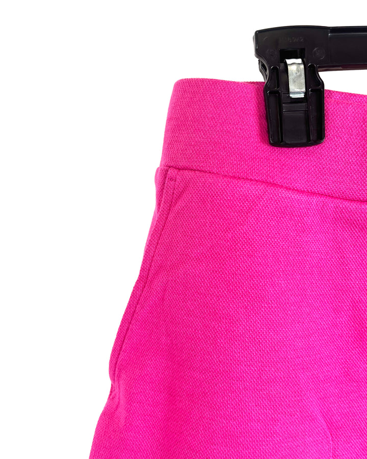 Pink Shorts With 5in Inseam and Side Pockets - Size 6/8