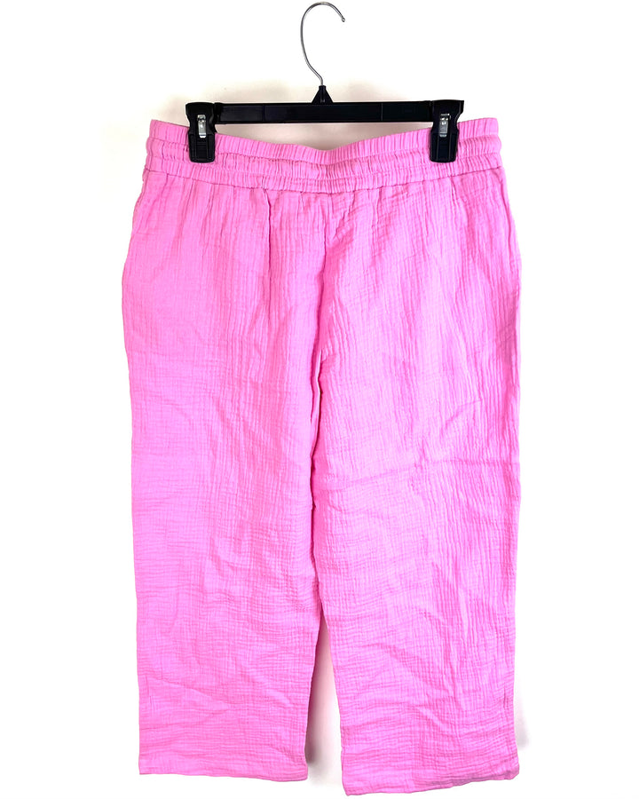 Light Pink Bead Pants - Size 6/8