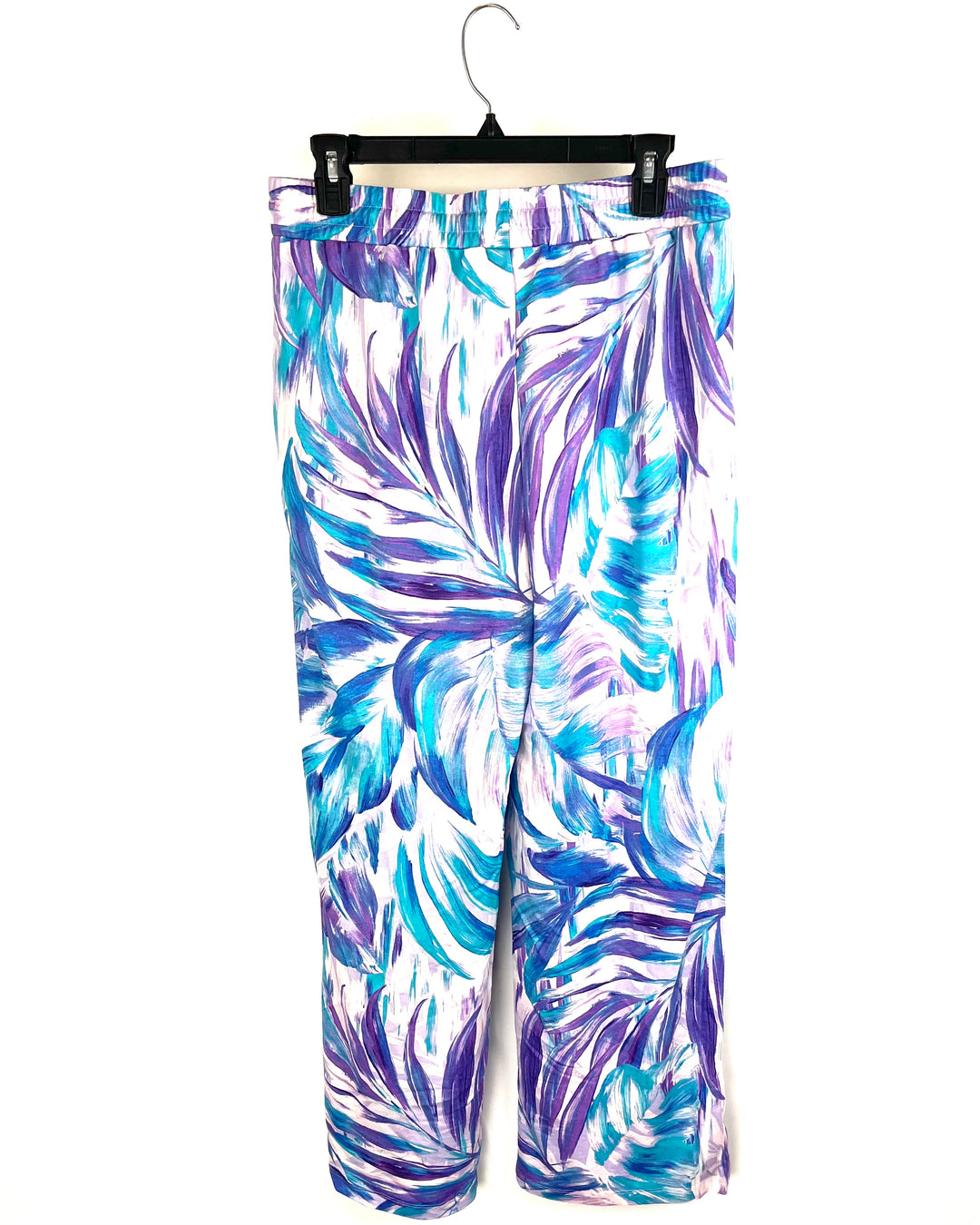 Blue And Purple Abstract Tassel Pants - Size 6/8
