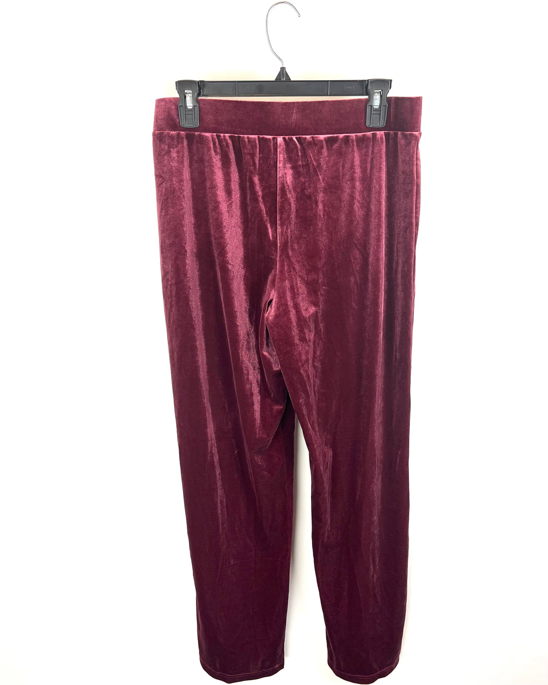 Plum Velour Pants - Size 6/8