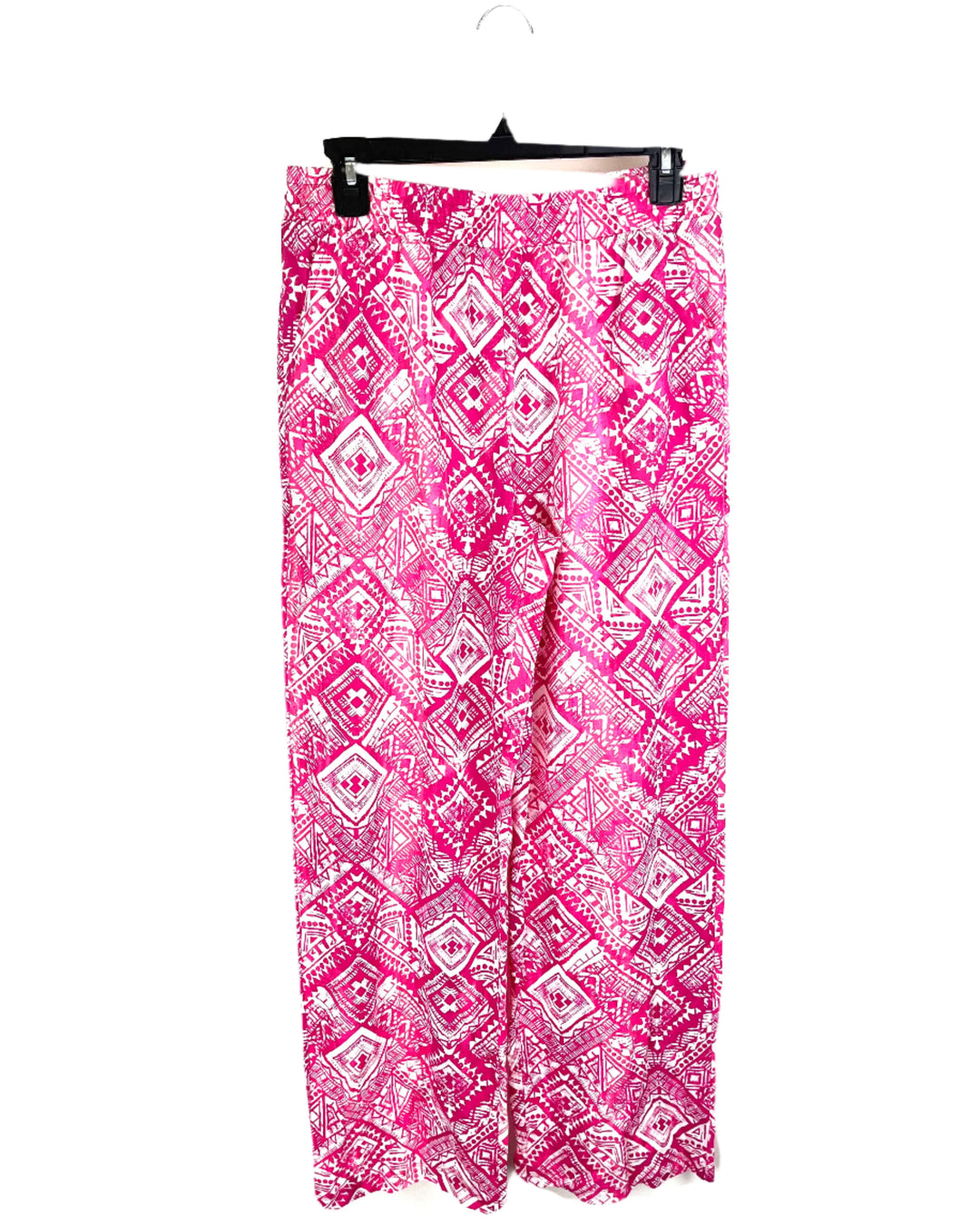 Pink Tile Print Pant - Size 6/8