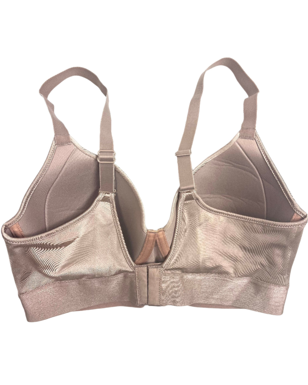 Tan Underwire Bra With Thick Underband - 34C