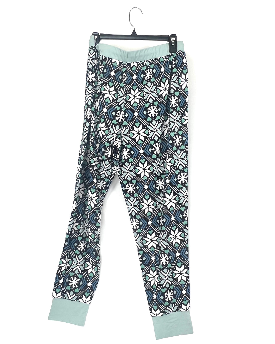 Snowflake Print Sleep Joggers - Size 14/16