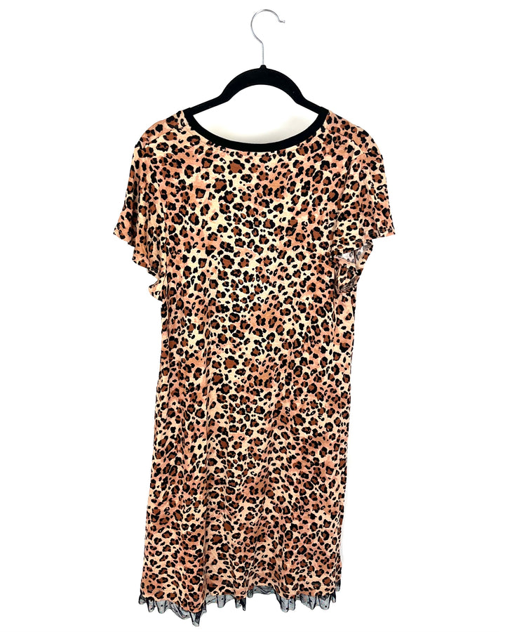 Cheetah Print Nightgown - Size 4/6
