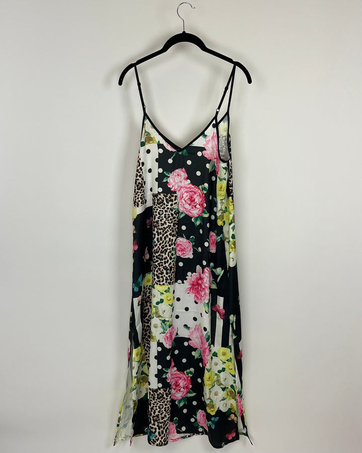 Multi Pattern Dress- Size 6