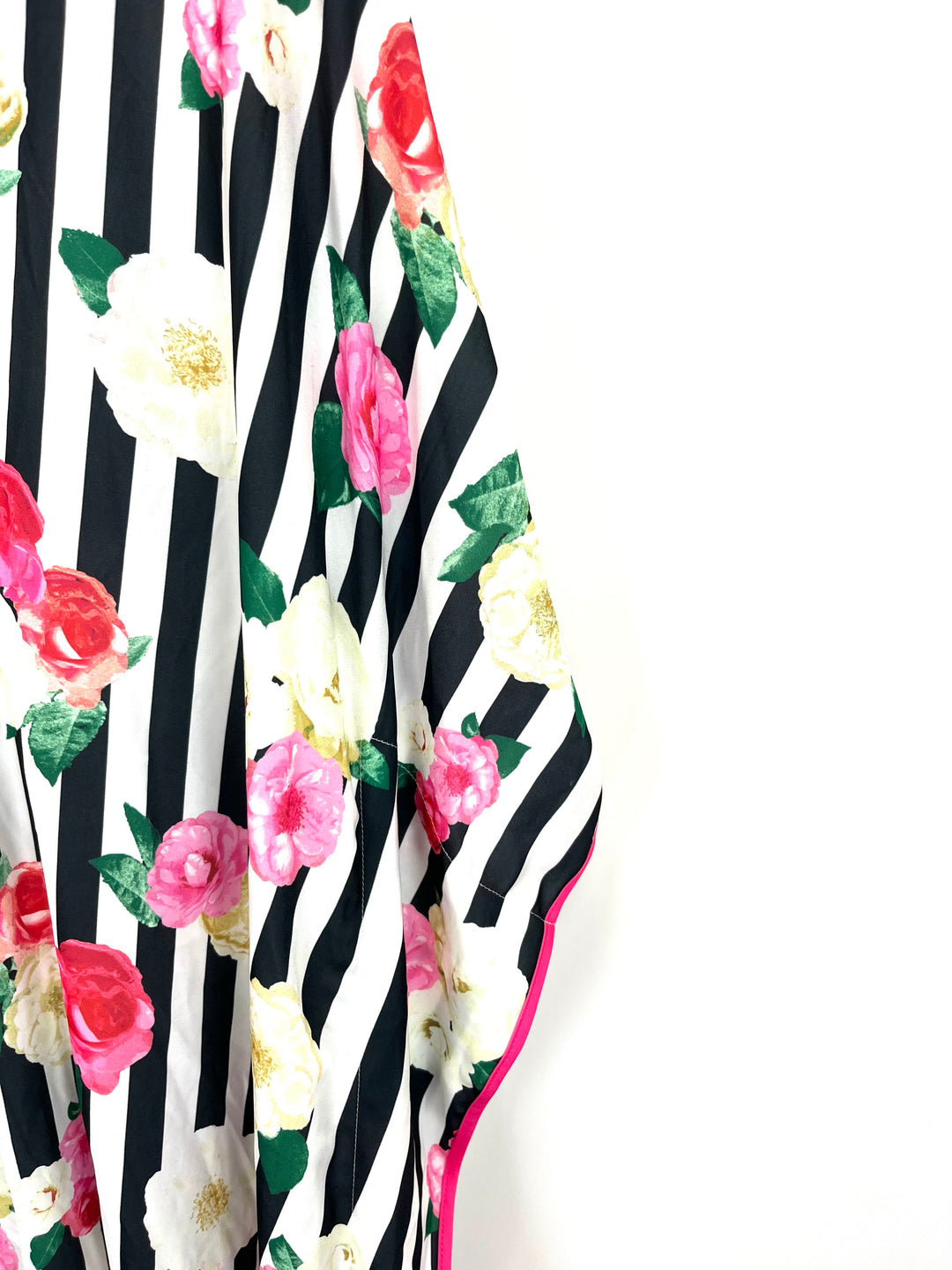 Stripe and Floral Caftan - Size 8/10