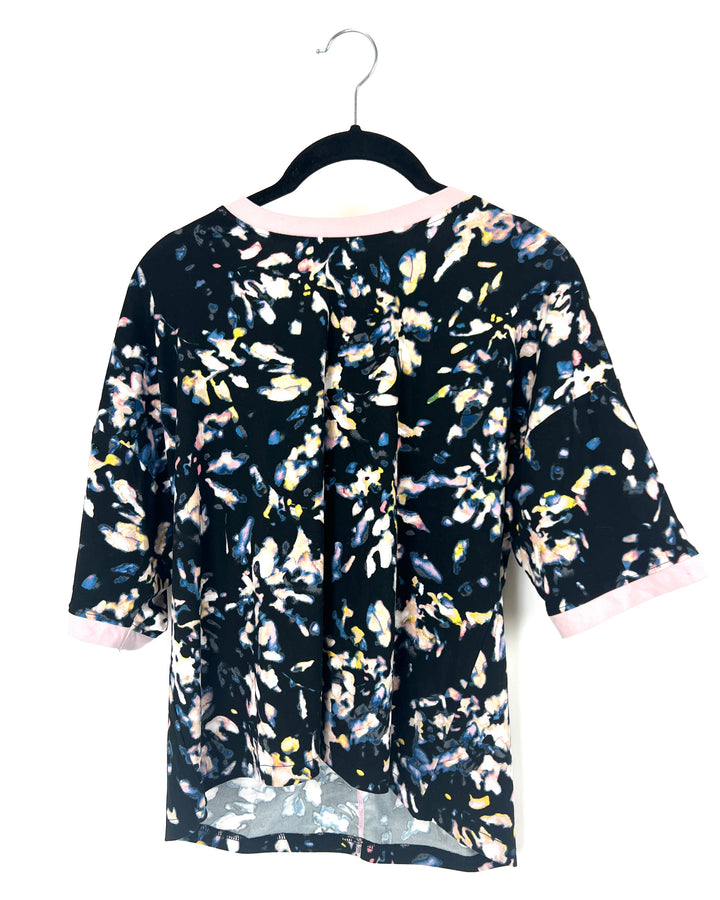 Soft Abstract Sleep Shirt -Small