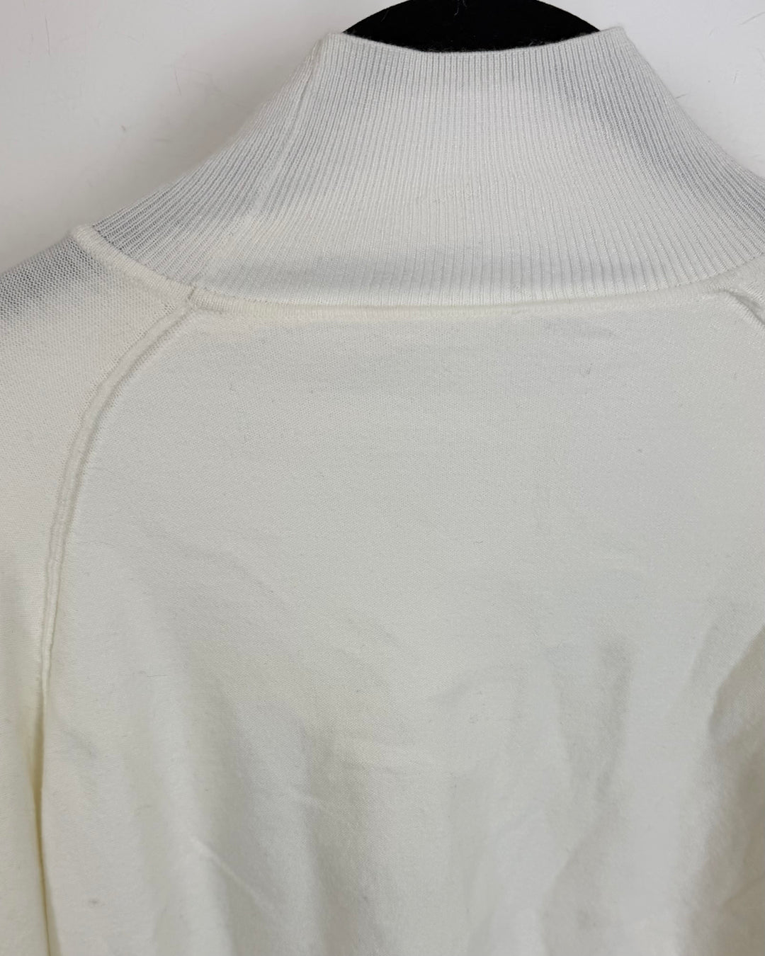 White Turtleneck Sweater - Size 8/10