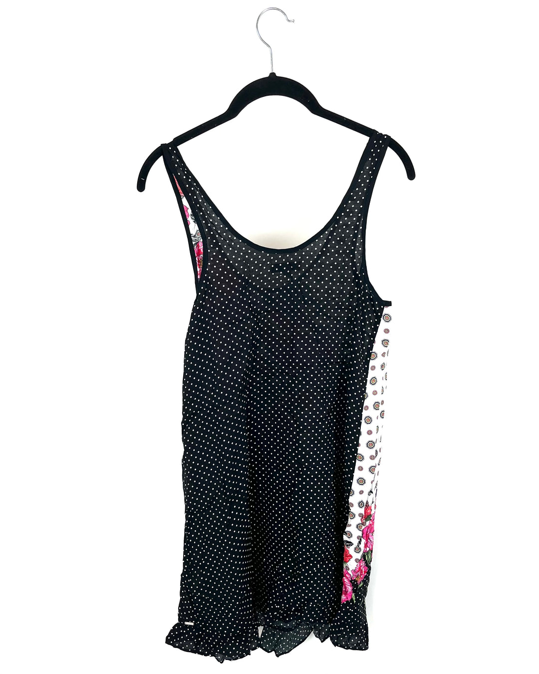 Polka dot and Floral Nightgown- Size 4/6