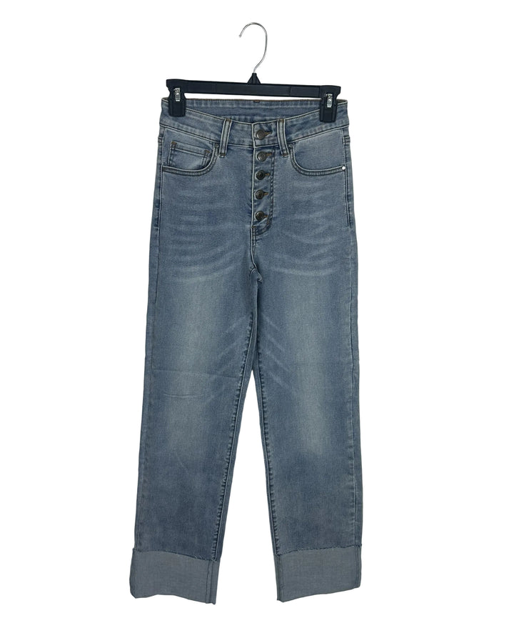 Front Button Jean- Size 0/2