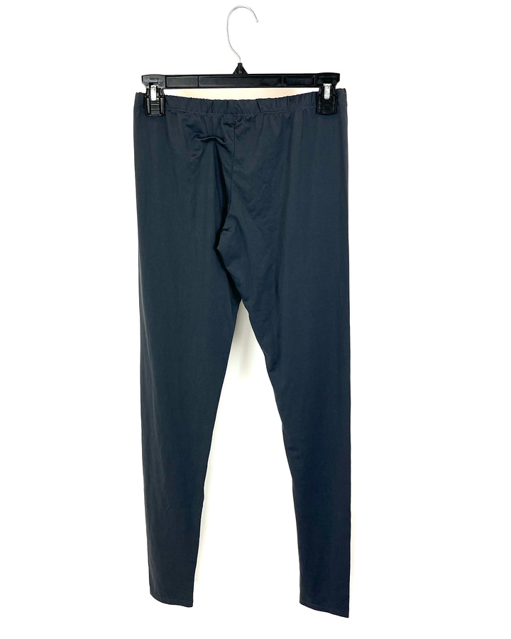 Grey Stretchy Leggings - Size 4/6