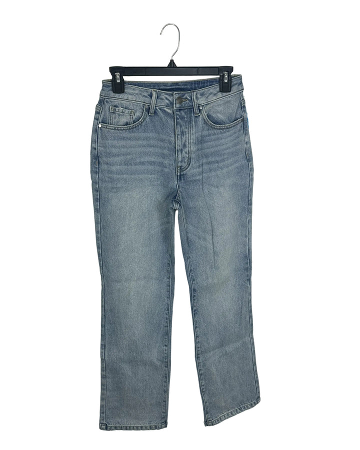 Basic Straight Leg Jeans- Size 2/4