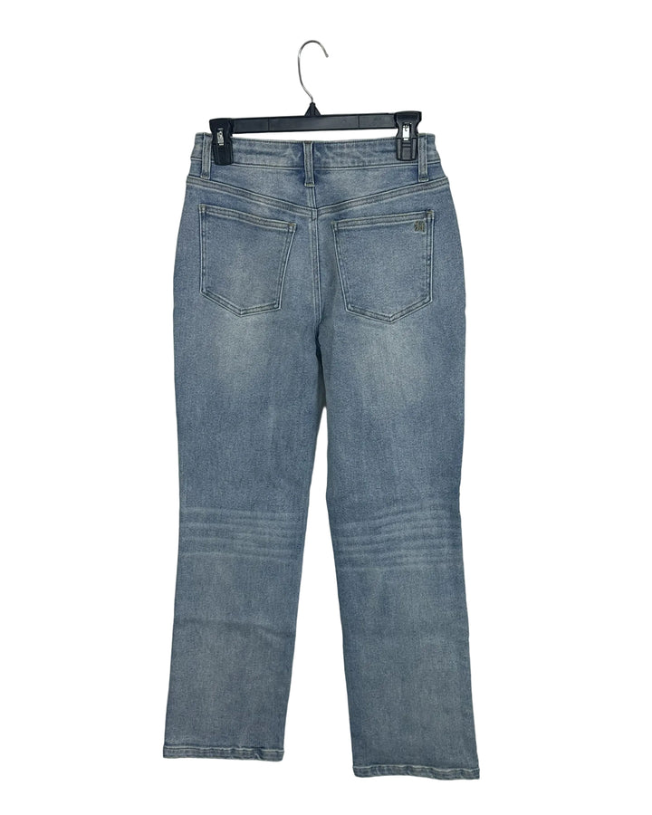 Basic Straight Leg Jeans- Size 2/4
