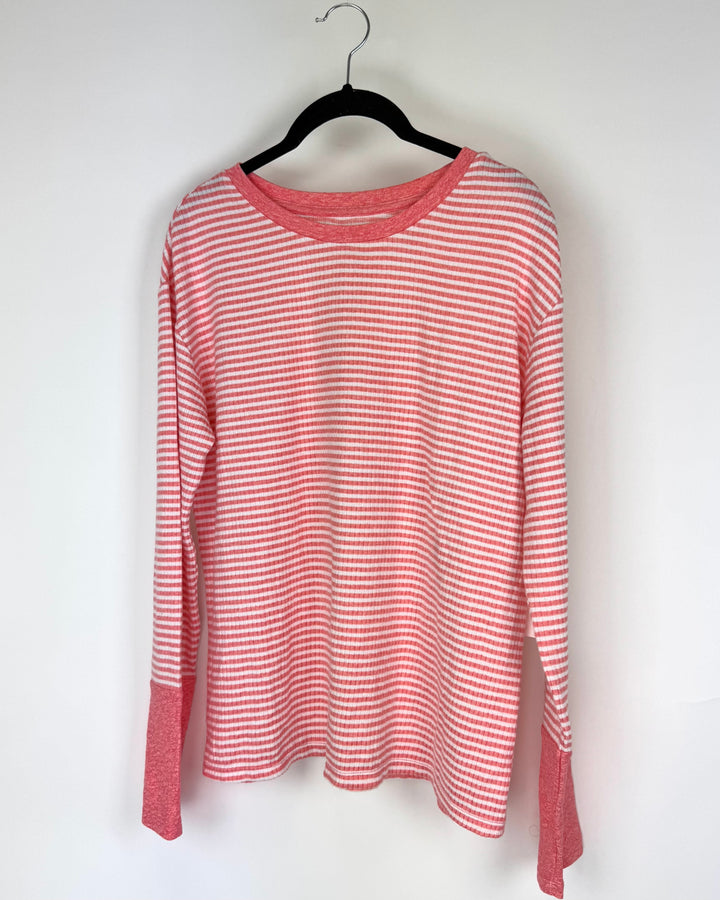Coral Fleece Loungewear Set - Small