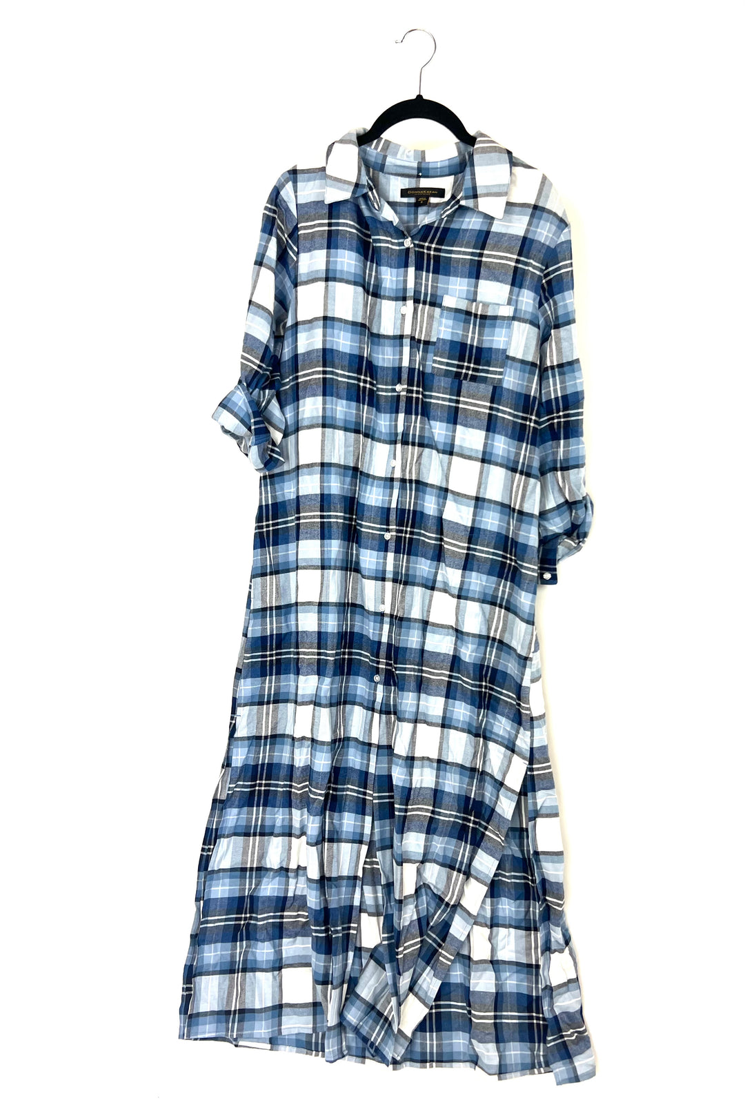 Long Sleeve Flannel Nightgown - Small