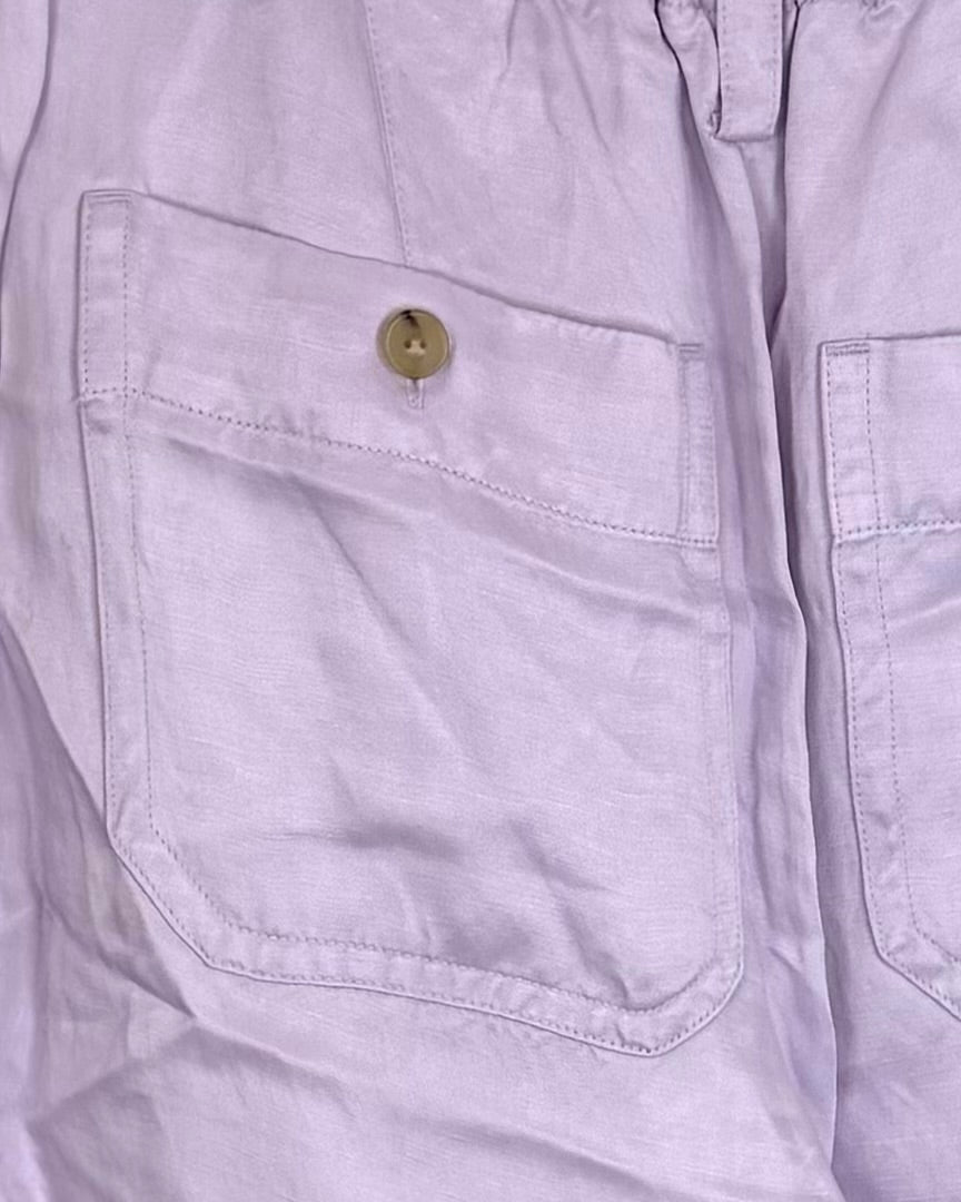 Lavender Linen Trouser Pants - Size 2/4