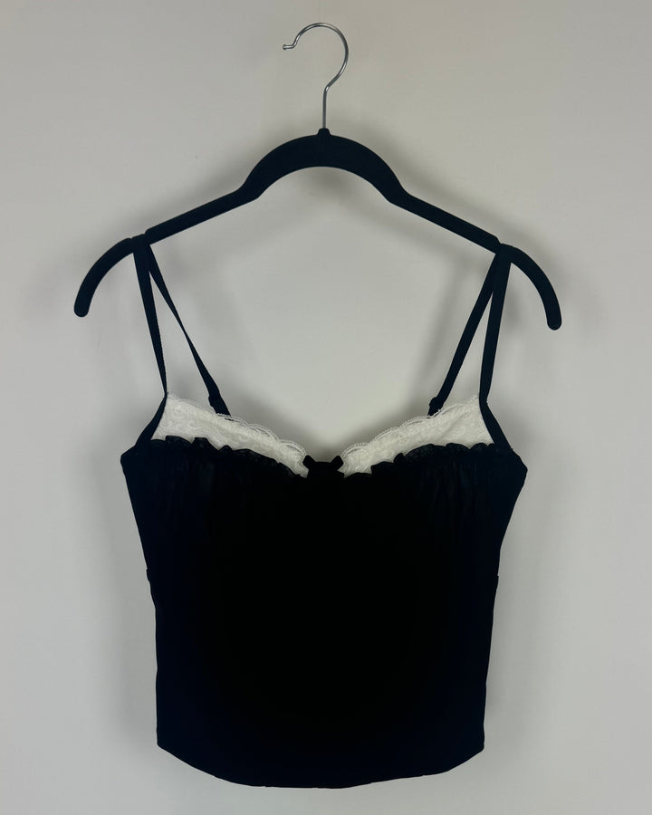Black Underwire Tank Top - Size 2/4