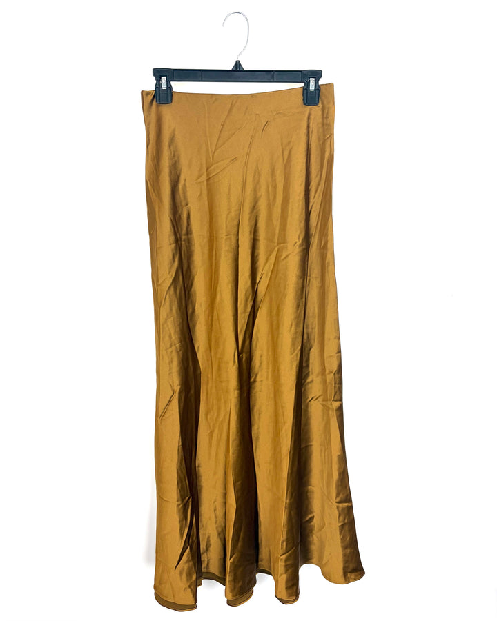 Golden Yellow Silk Like Skirt - Size 000/00, 2/4, and 6/8
