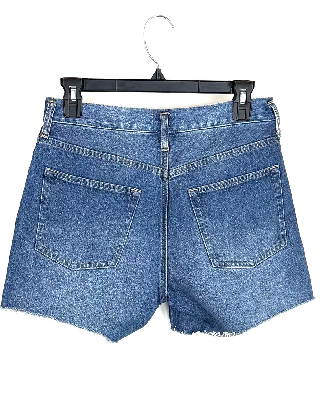 Blue Medium Wash Denim Shorts - Size 25