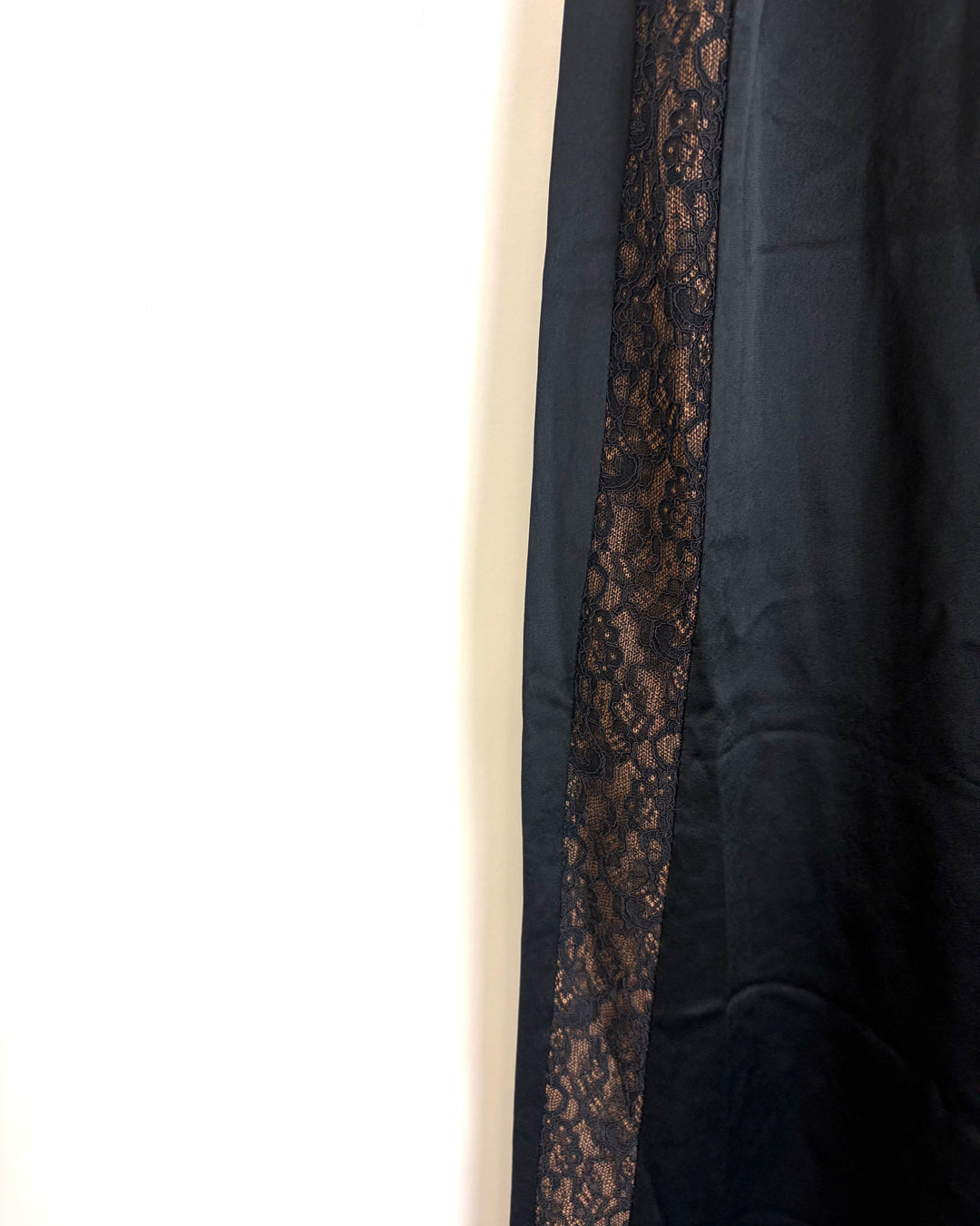 Black Lace Detail Pants - Size 0 and Size 10
