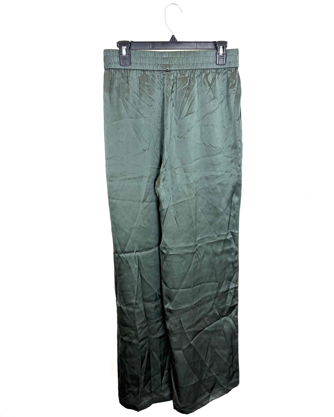 Forest Green Silk Pants - Size 2/4, 6/8, 10/12