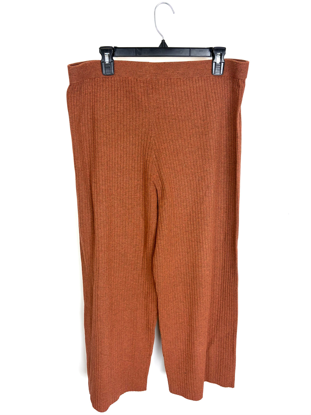Dark Caramel Knit Bottoms - 1X