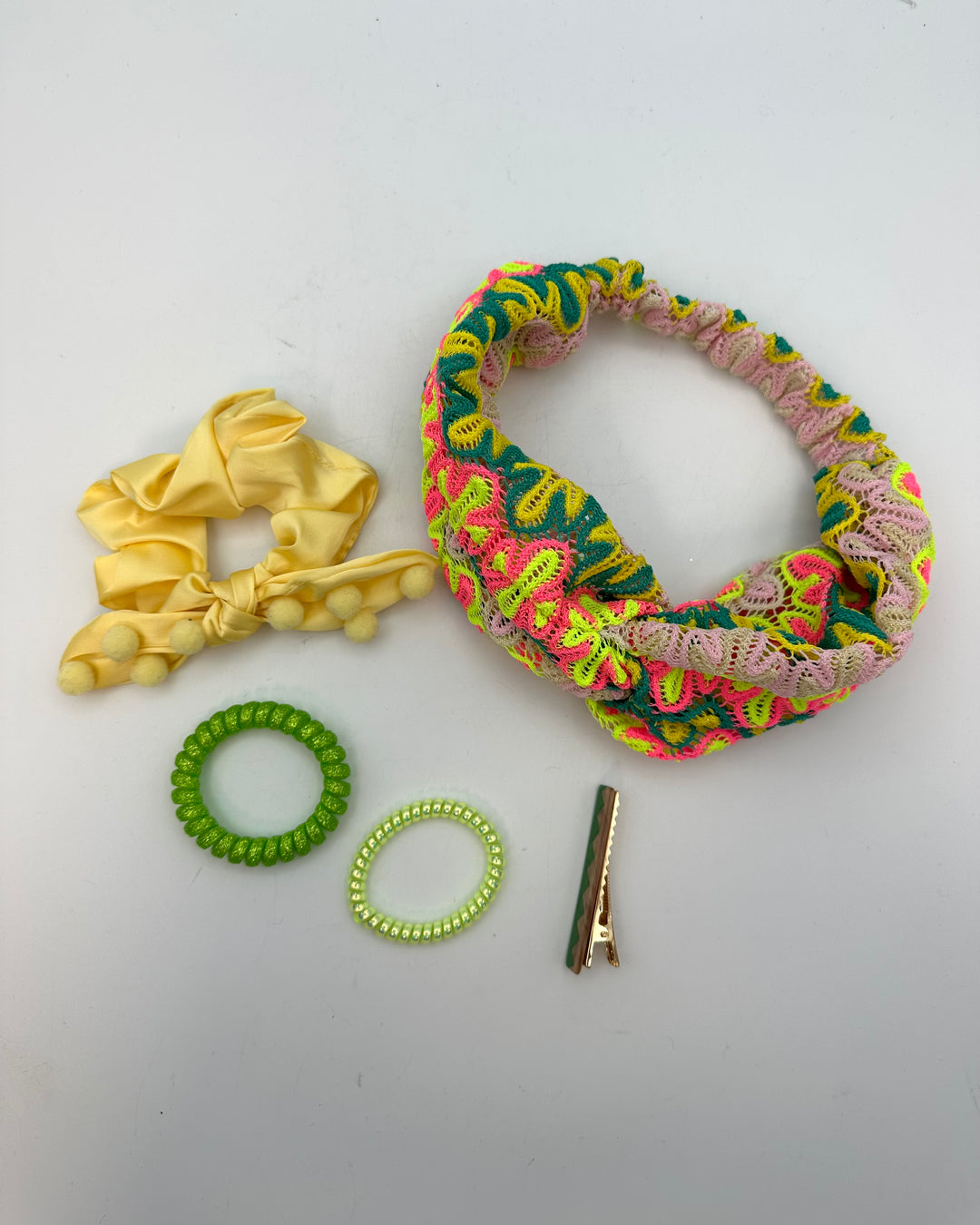 Neon Hair Accessory Pack