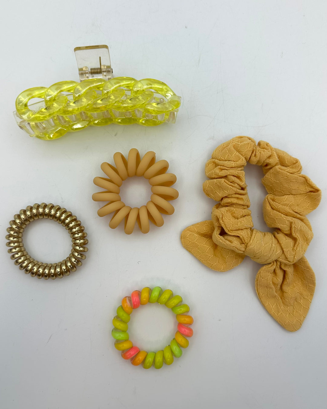 Yellow Hair Accessory Pack